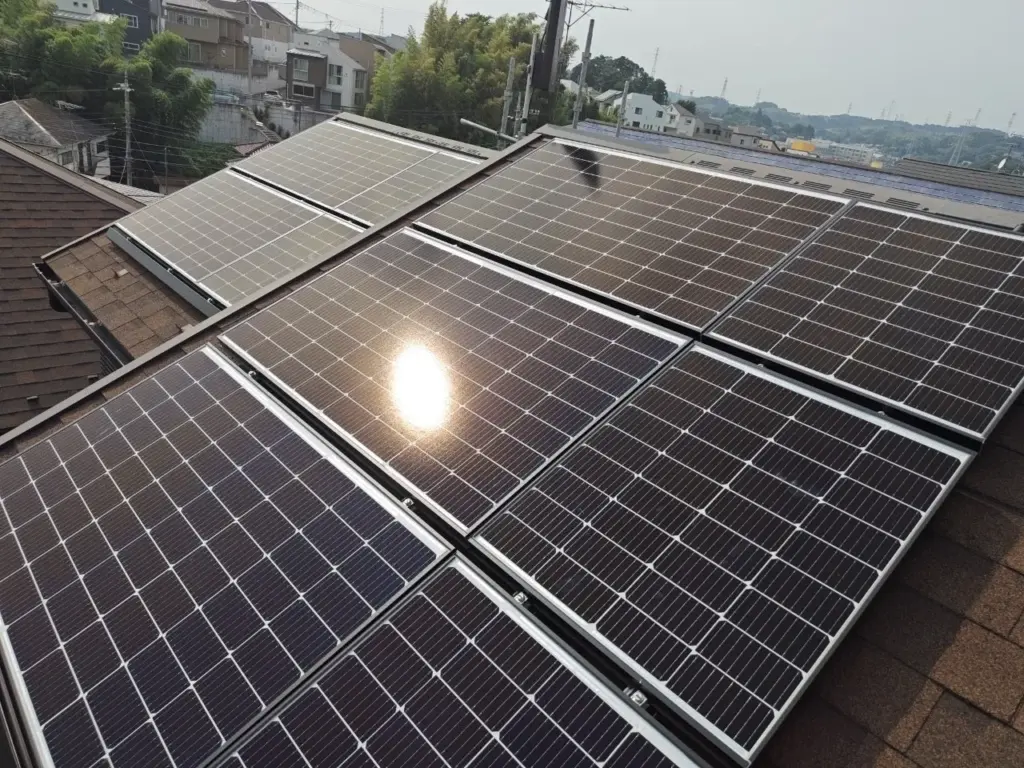 太陽光発電パネル5_節電プロ_太陽光パネル_施工風景_写真_4